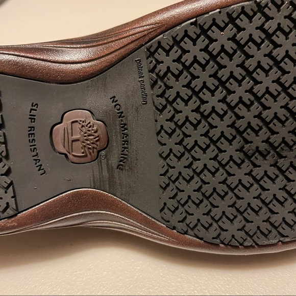 Timberland Pro Series Leather Slip On brown New with Tags women’s size 11 wide - Picture 7 of 12